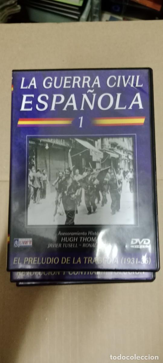 Cine: LOTE DE 4 DVD DE LA GUERRA CIVIL ESPA&Ntilde;OLA ASESORAMIENTO HUGH THOMAS LOS DE FOTO DVD CINE C-20