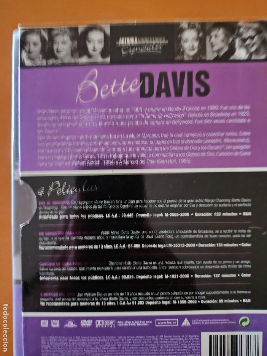 Cine: COLECCI&Oacute;N BETTE DAVIS - Foto 2