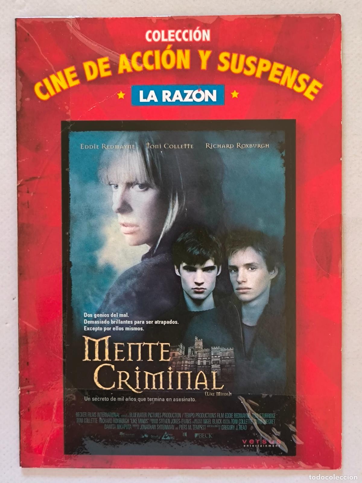 Cine: DVD MENTE CRIMINAL - FUNDA FINA CARTON (5Y)