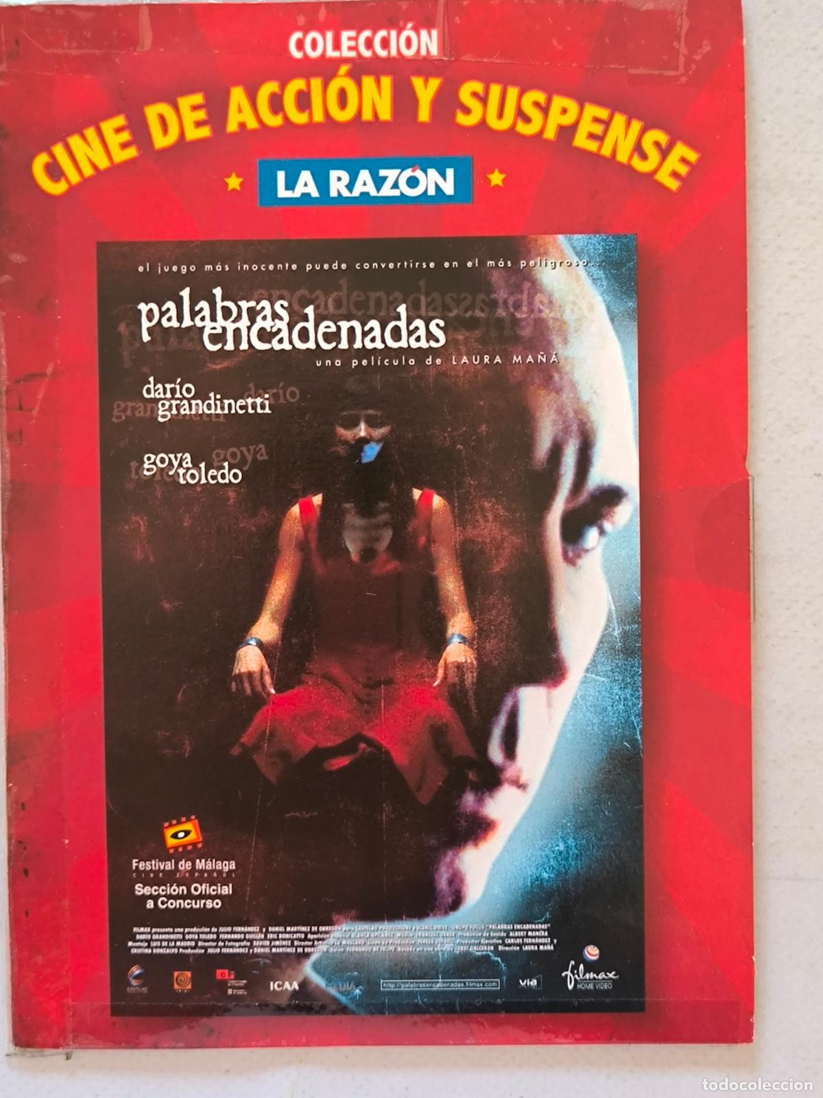 Cine: DVD PALABRAS ENCADENADAS - FUNDA FINA CARTON (5Y)