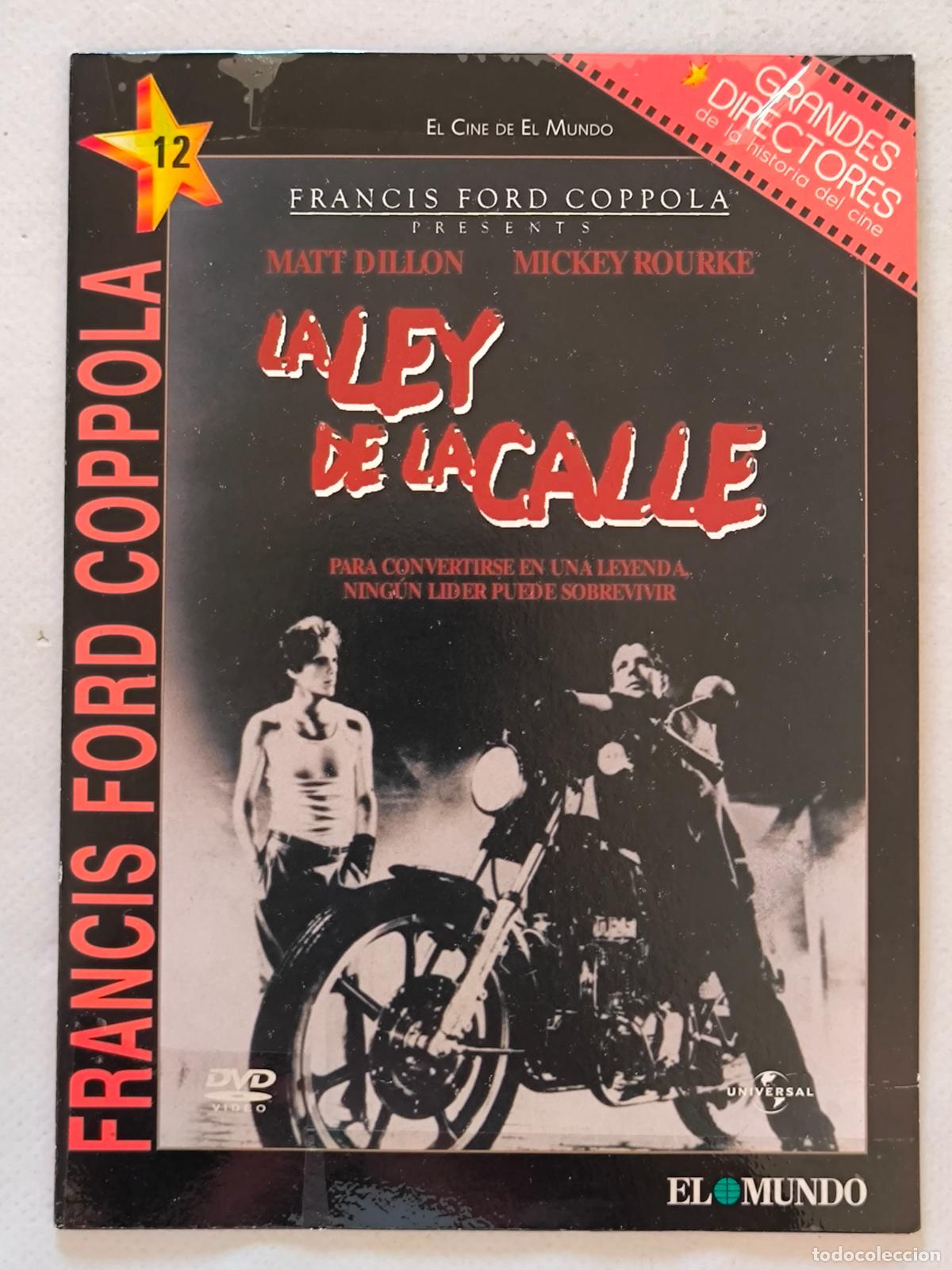 Cine: DVD LA LEY DE LA CALLE - FUNDA FINA CARTON (5Y)