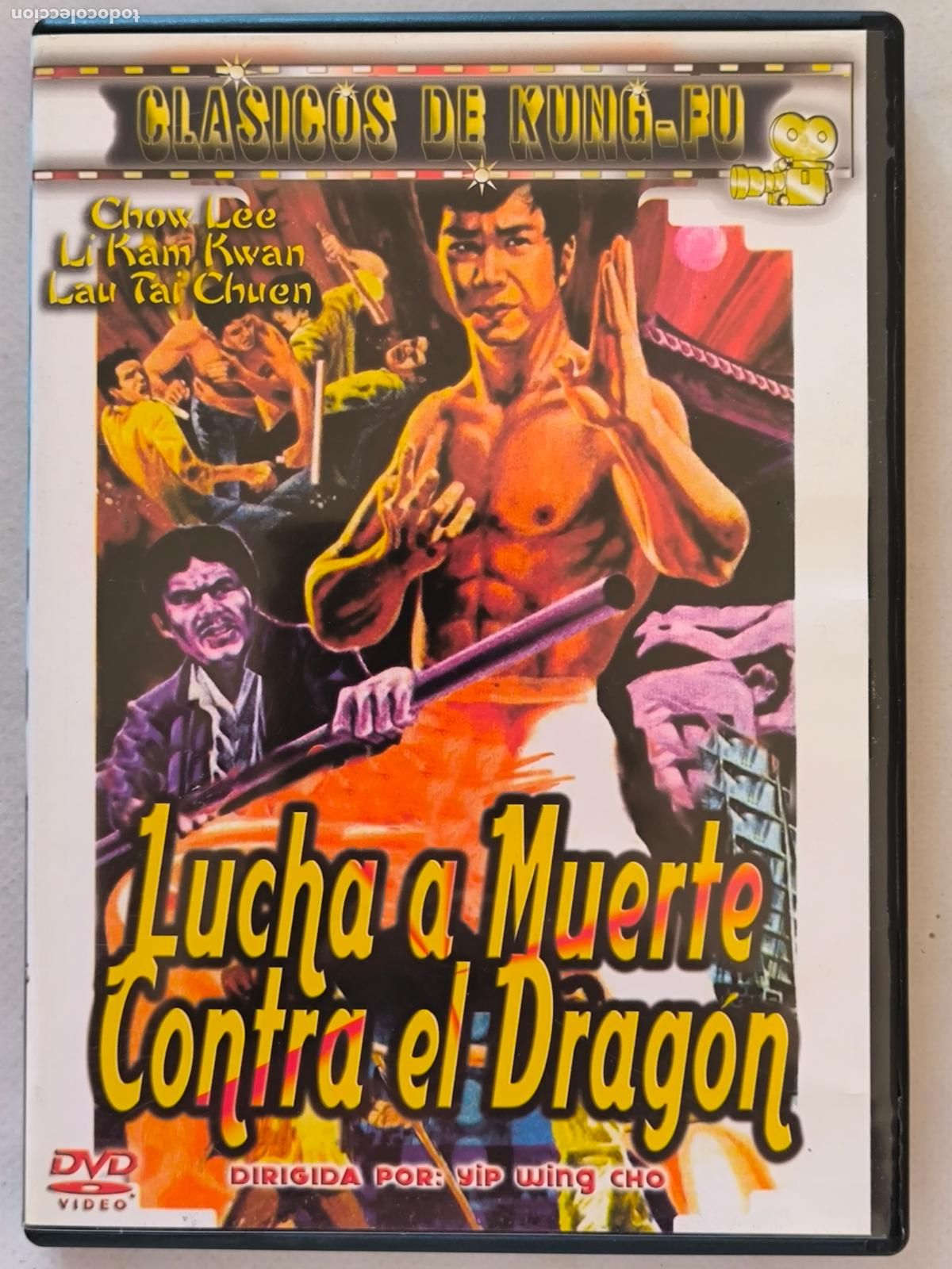 Cine: DVD LUCHA A MUERTE CONTRA EL DRAGON - YIP WING CHO (F&Ntilde;)