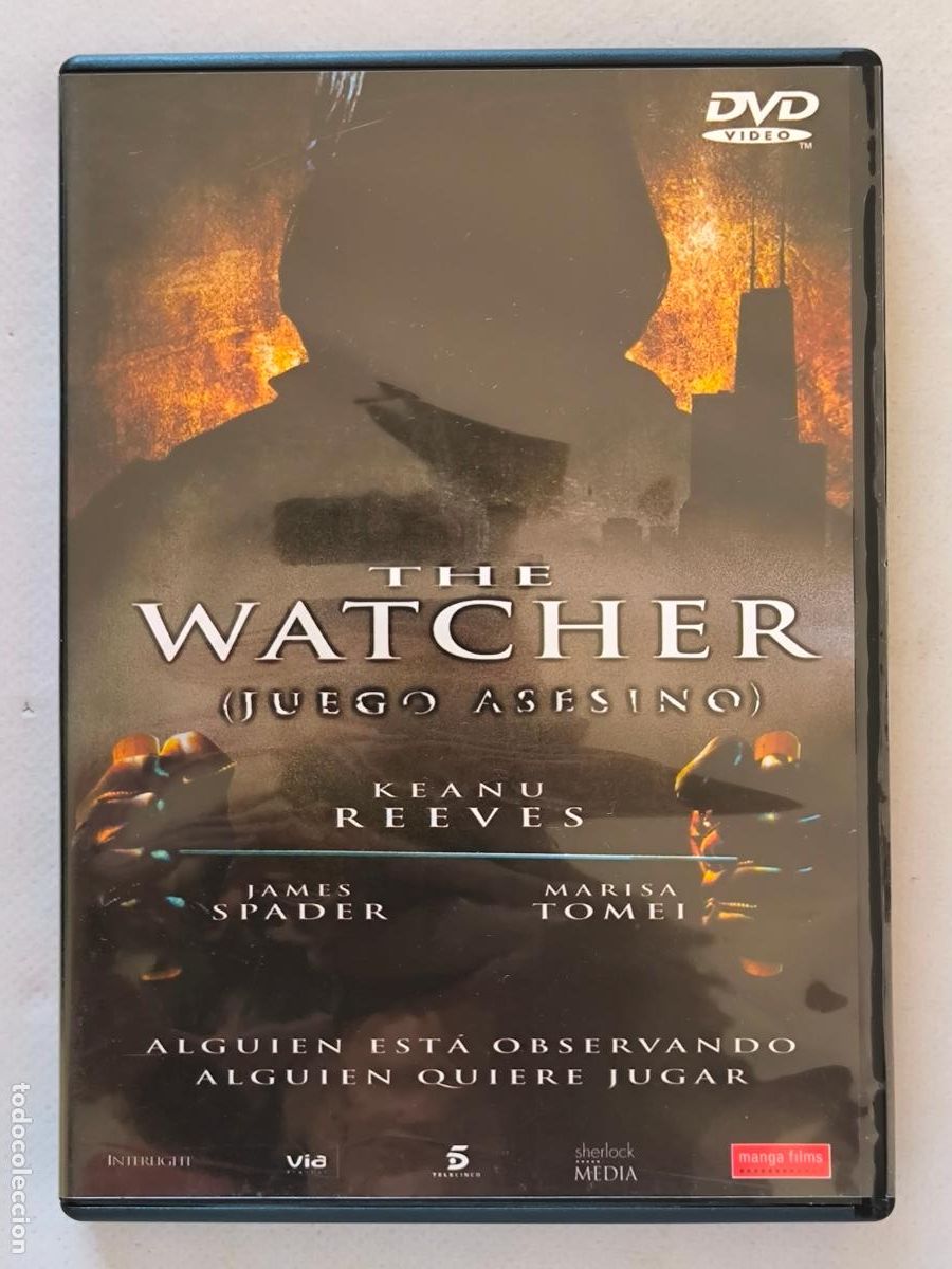 Cine: DVD THE WATCHER (JUEGO ASESINO) - KEANU REEVES (F&Ntilde;)
