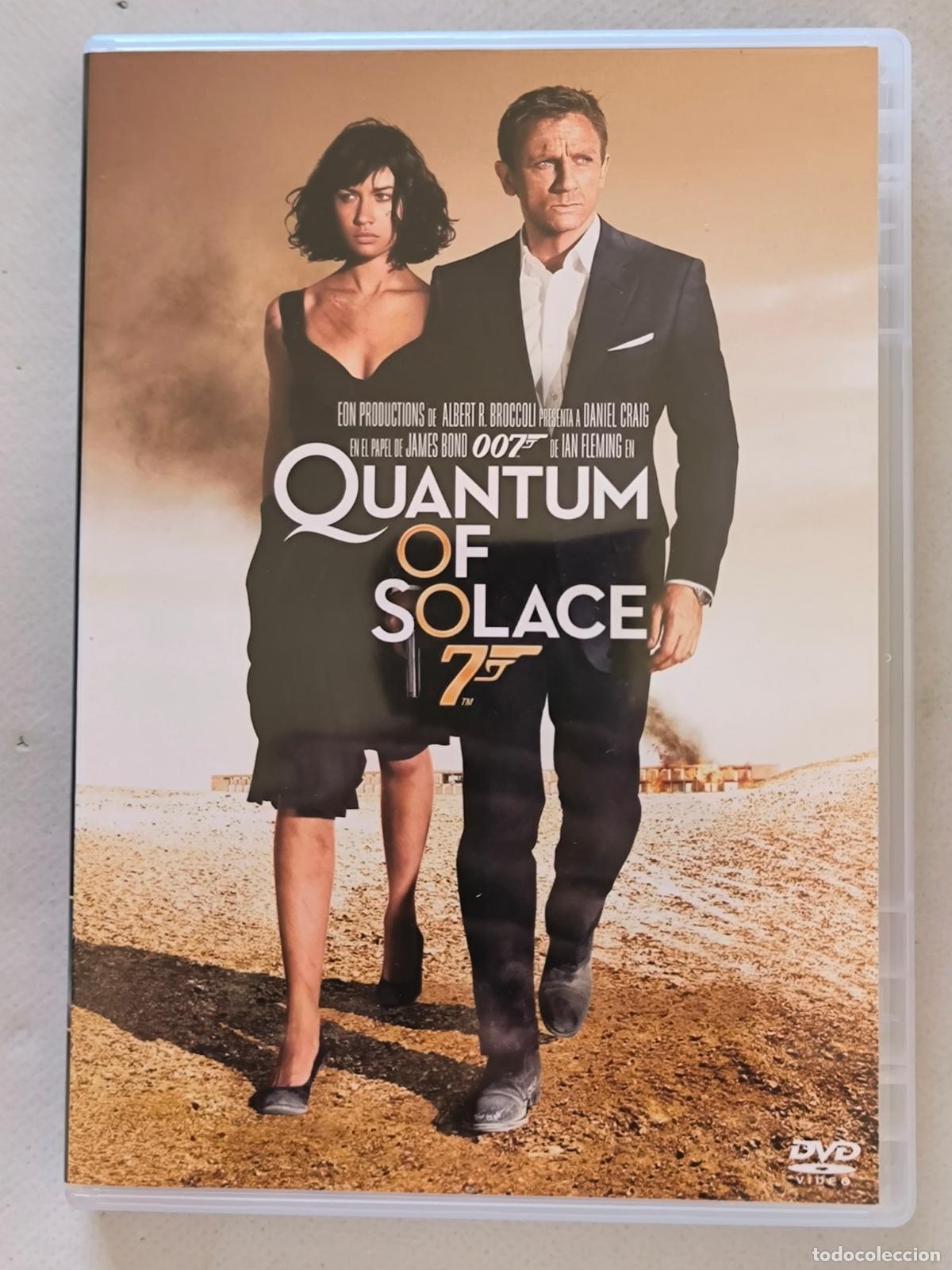 Cine: DVD QUANTUM OF SOLACE - 007 - DANIEL CRAIG (F&Ntilde;)