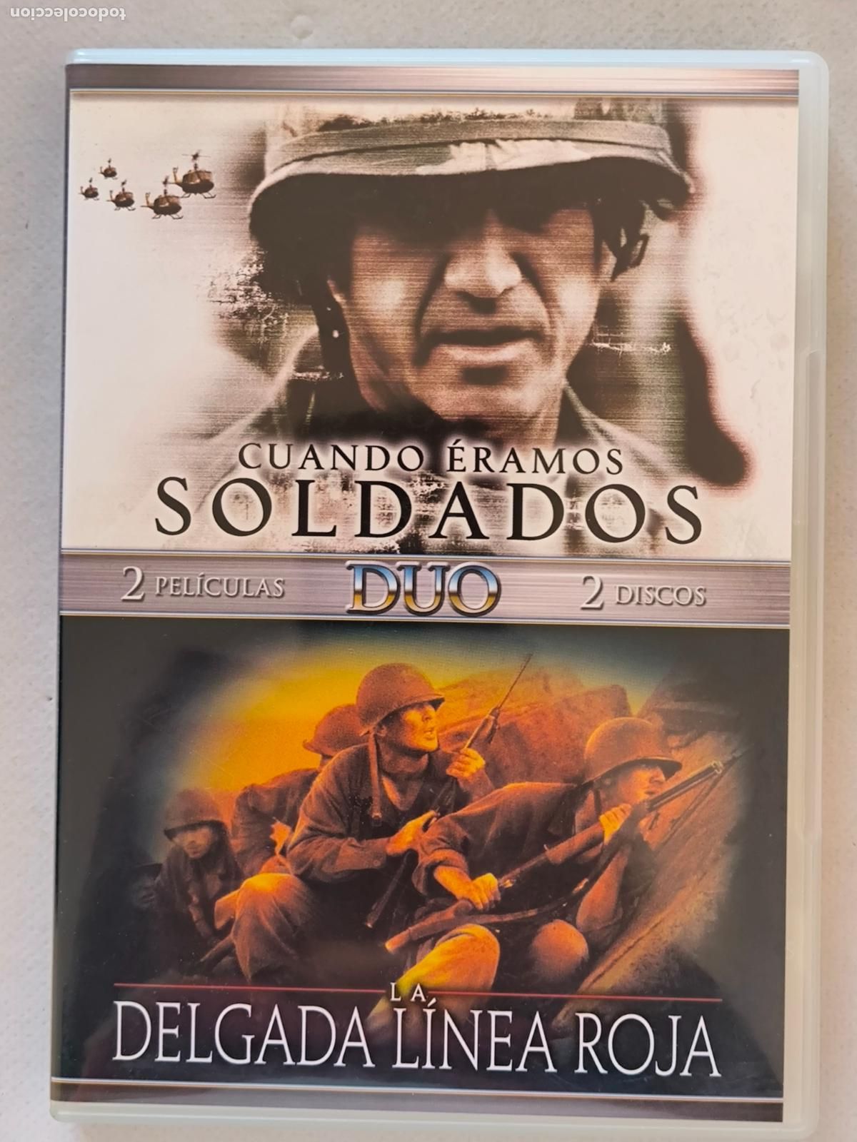 Cine: DVD CUANDO ERAMOS SOLDADOS / LA DELGADA LINEA ROJA - 2 DISCOS (F&Ntilde;)
