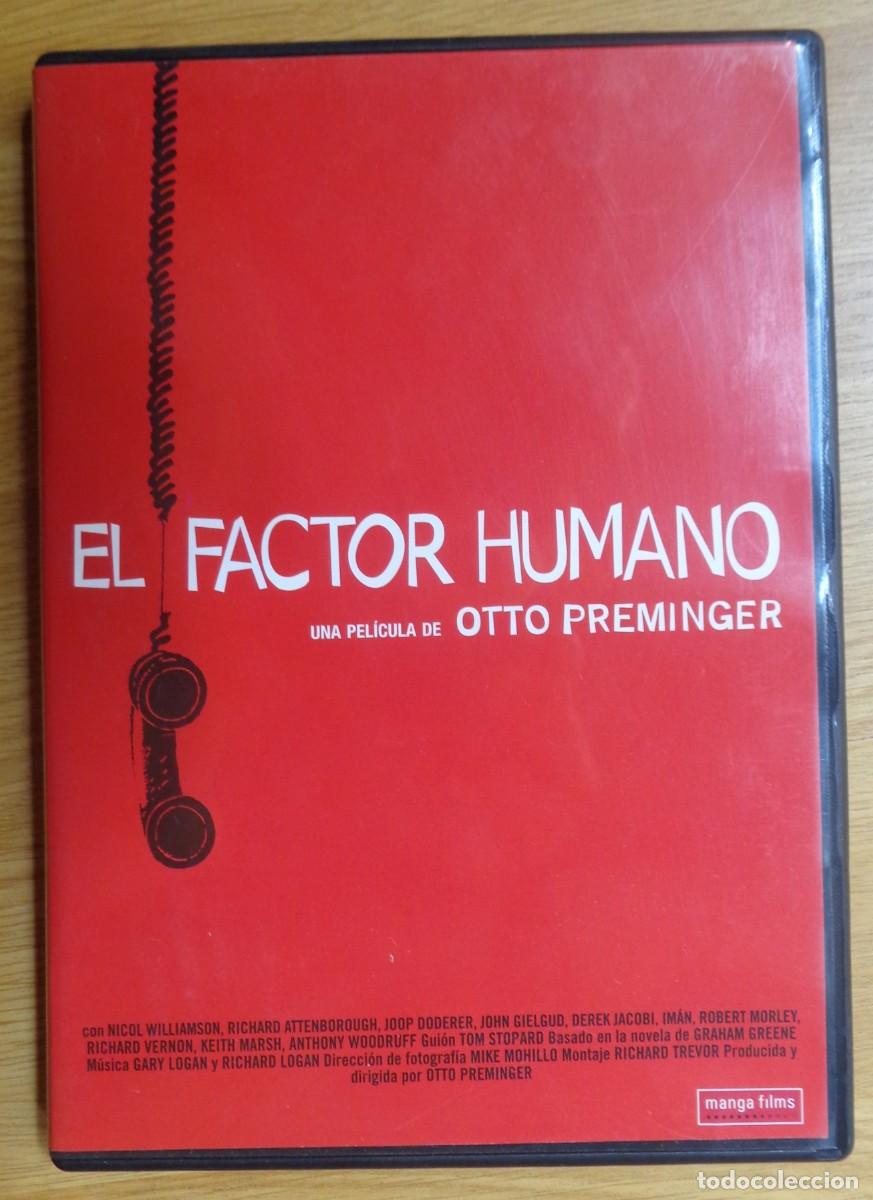 Cine: DVD 'EL FACTOR HUMANO'
