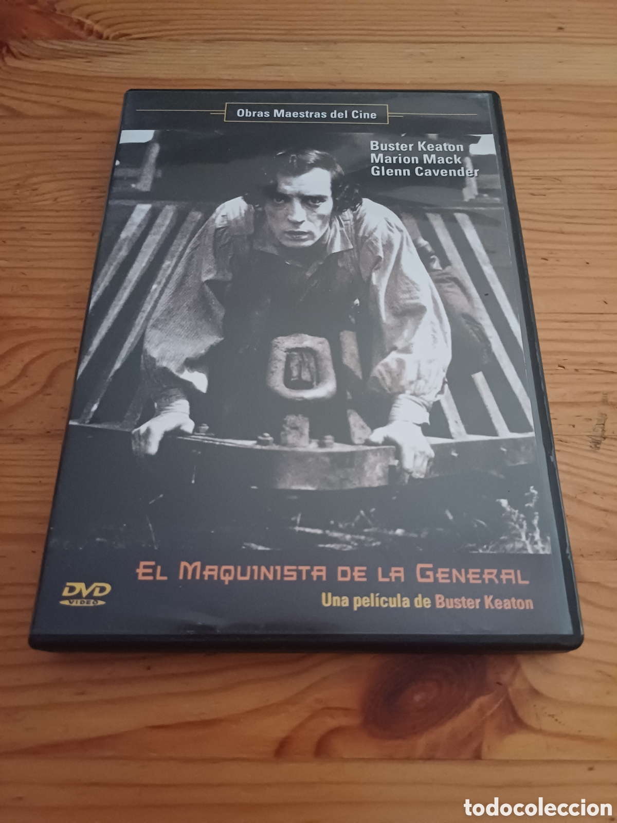 Cine: El maquinista de la general DVD Buster Keaton Marion Mack Glenn Cavender