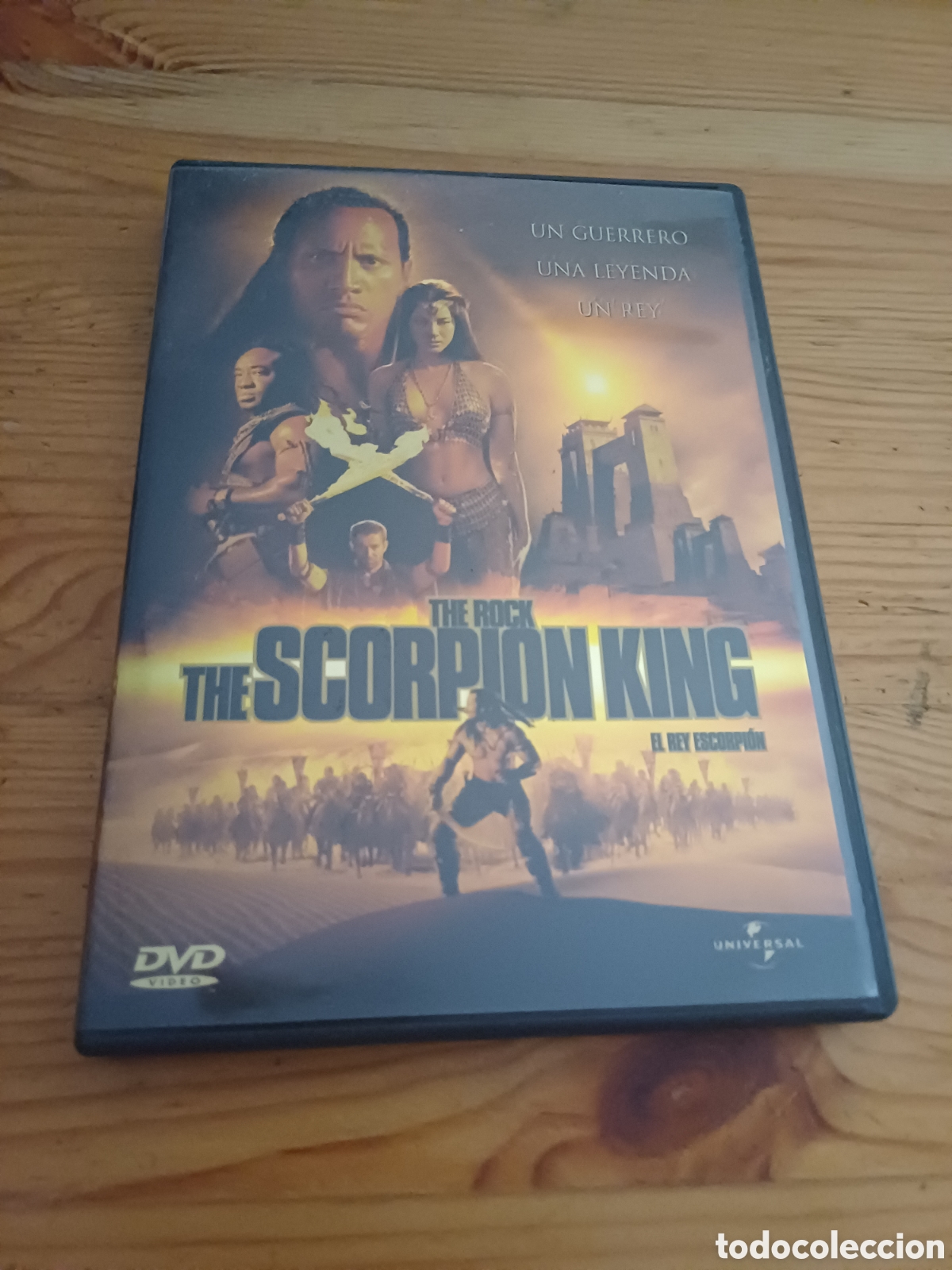 Cine: El rey escorpion DVD The rock The Scorpion King - Hill Heslov Facinelli Brans Moeller