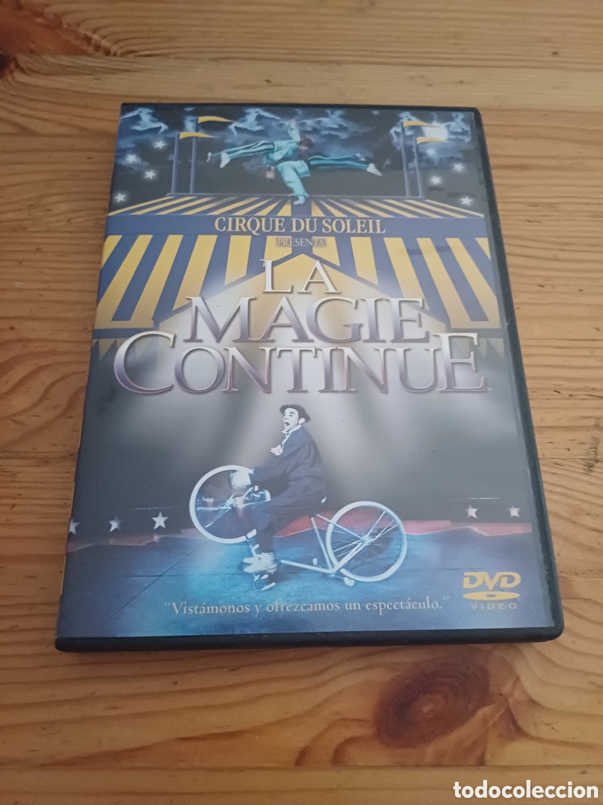 Cine: La magie continue Cirque du Soleil DVD Circo del Sol