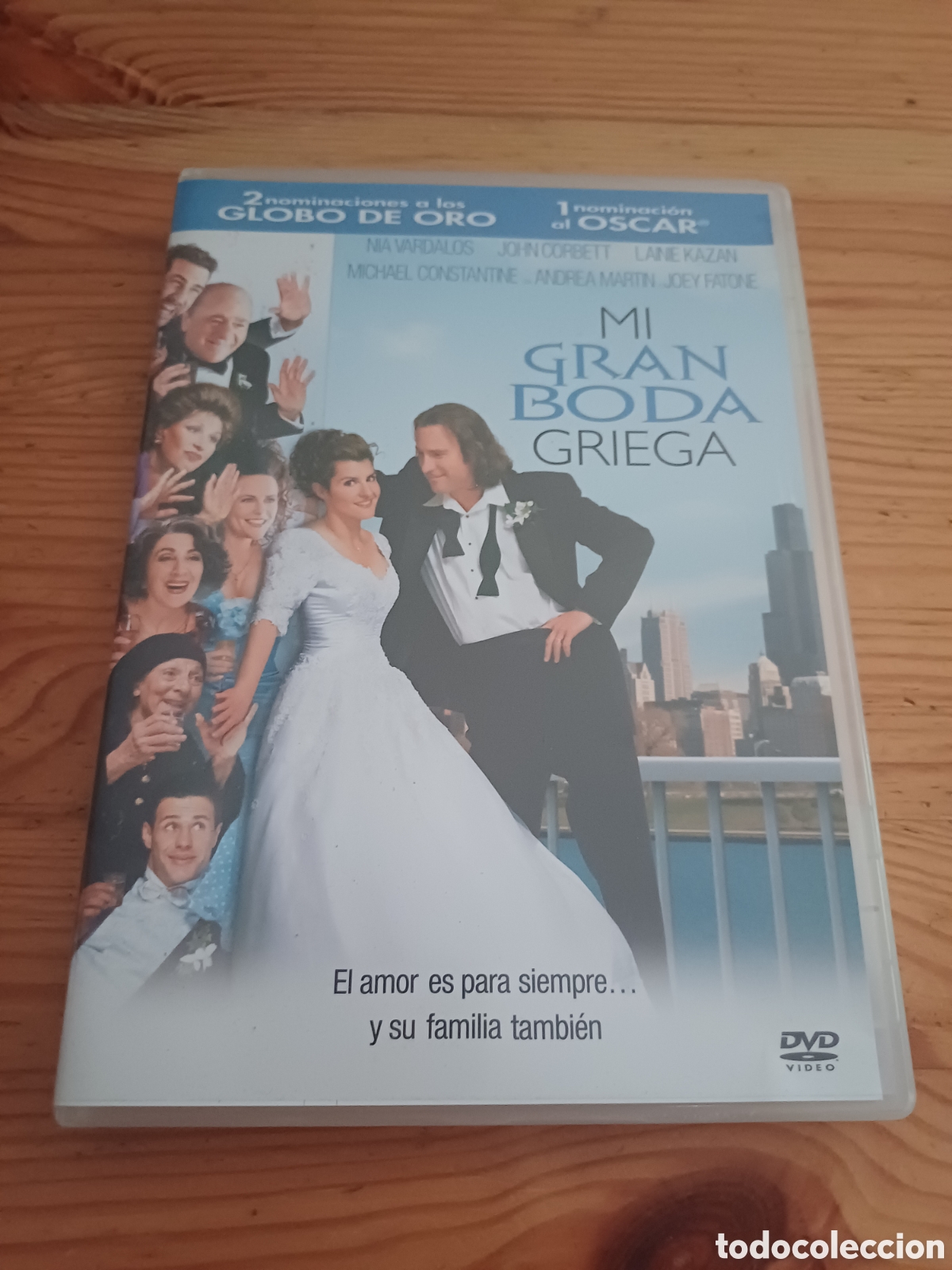 Cine: Mi gran boda griega DVD Nia Vardalos John Corbett Lainie Kazan Michael Constantine Andrea Martin