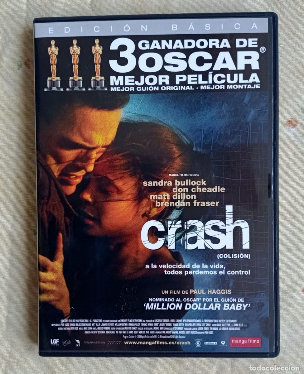Cine: CRASH.DVD.2004.MANGA FILMS.3 OSCARS.SANDRA BULLOCK.MATT DILLON.DON CHEADLE.BRENDAN FRASER