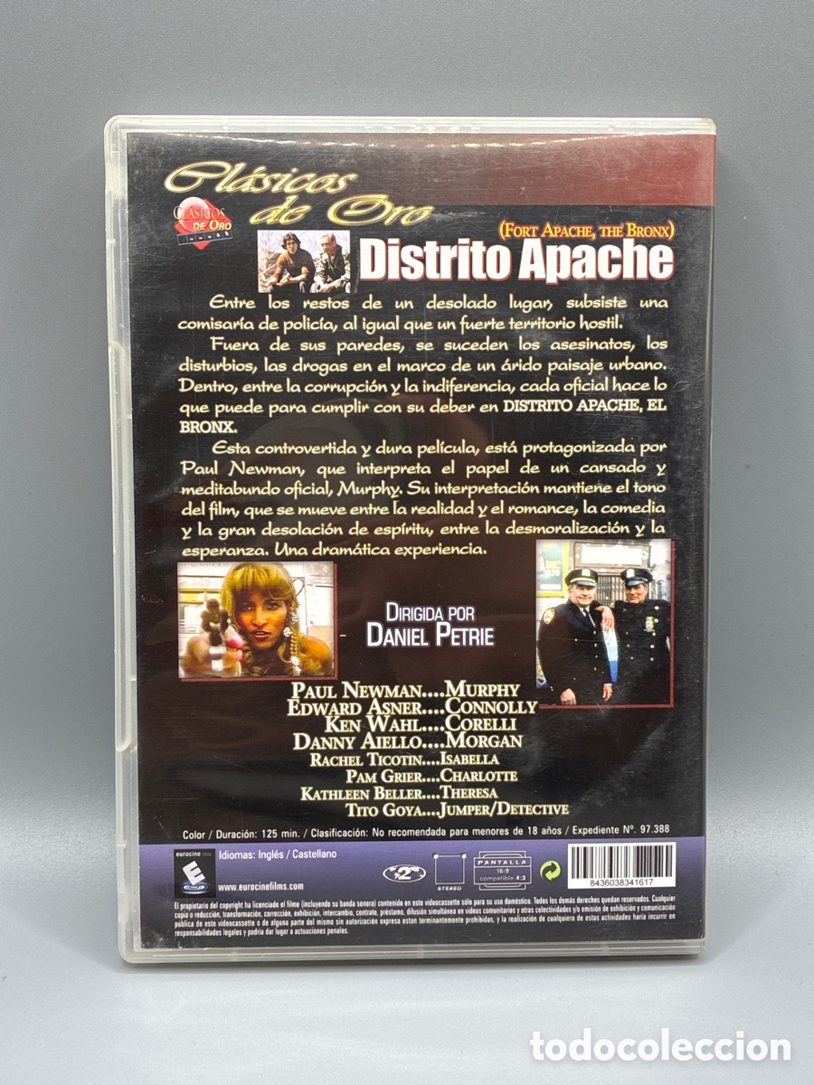 Cine: Distrito Apache (Paul Newman) DVD - Foto 2