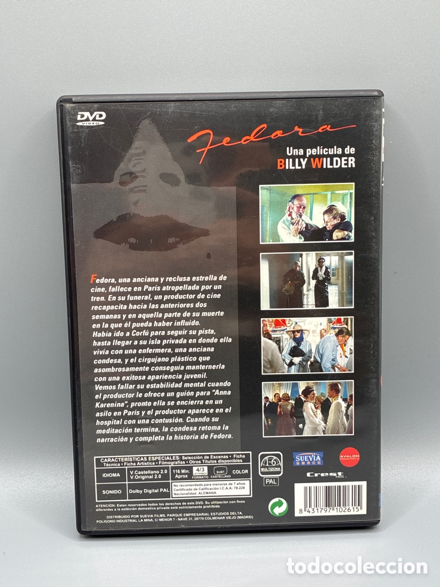Cine: Fedora (Billy Wilder) DVD - Foto 2