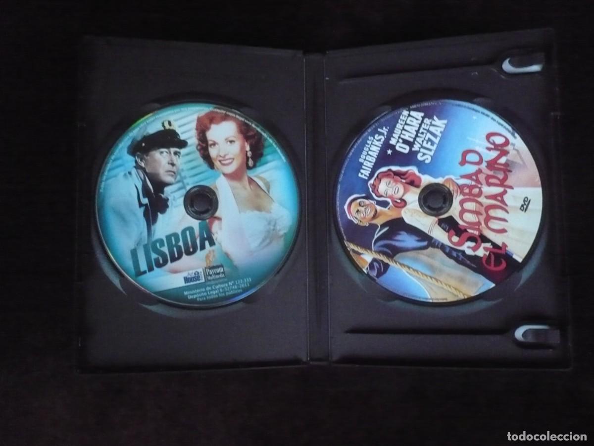 Cine: lisboa + simbad el marino - 2 dvd como nuevos