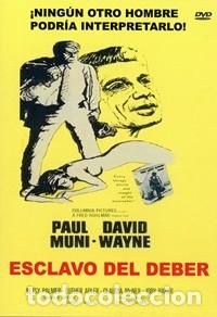 Cine: Esclavo del Deber -The Last Angry Man - Paul Muni , David Wayne DVD Nuevo