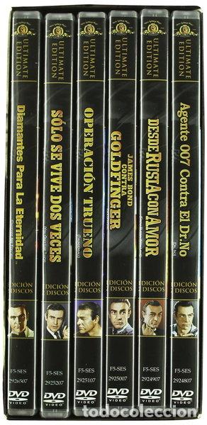 Cine: Pack James Bond Sean Connery- 8420266930200