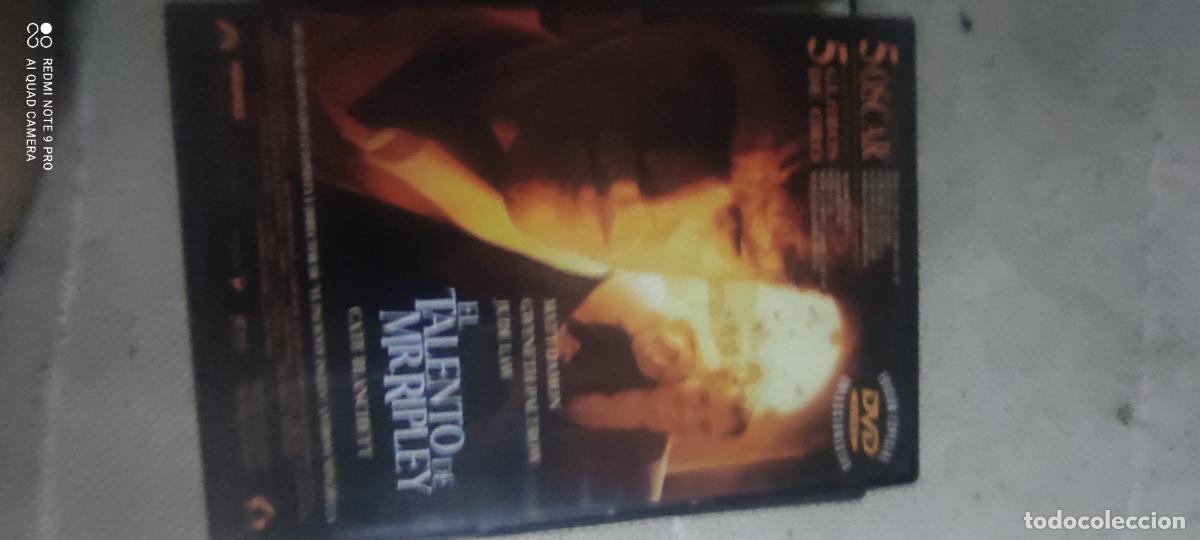 Cinema: El talento de Mr. Ripley. Pel&iacute;cula / DVD.