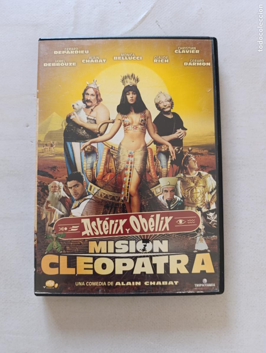 Cine: DVD ASTERIX Y OBELIX CONTRA CLEOPATRA - GERARD DEPARDIEU - LEER DESCRIPCION (FP)