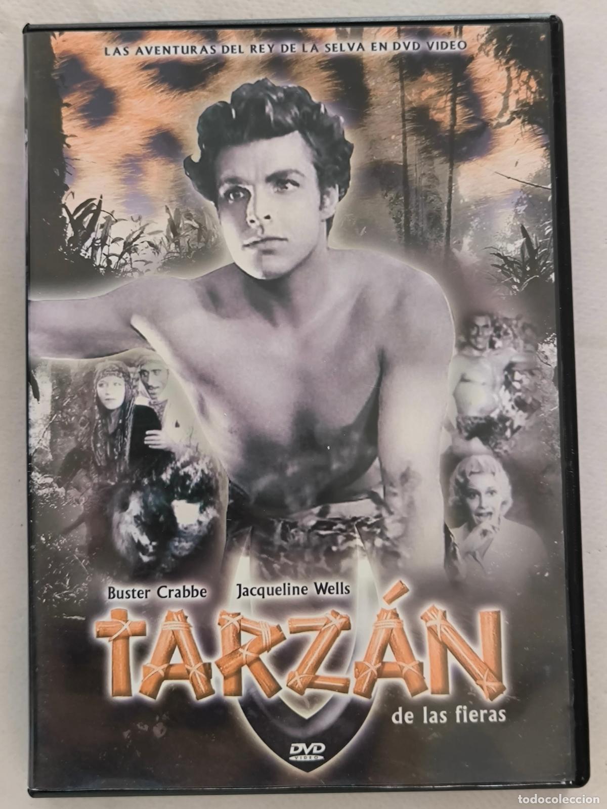 Cine: DVD TARZAN DE LAS FIERAS - BUSTER CRABBE - LEER DESCRIPCION (FP)