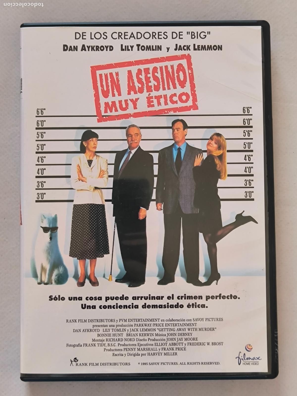 Cine: DVD UN ASESINO MUY ETICO - DAN AYKROYD (FP)