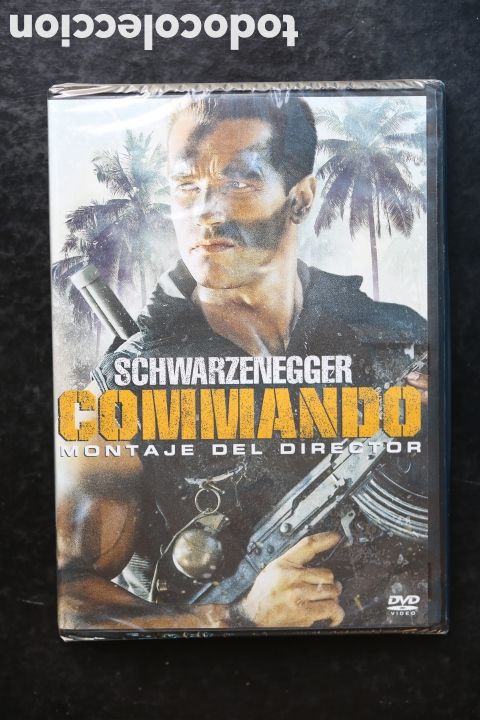 Cine: DVD precintado. COMMANDO. Montaje del Director. Arnold Schwarzenegger