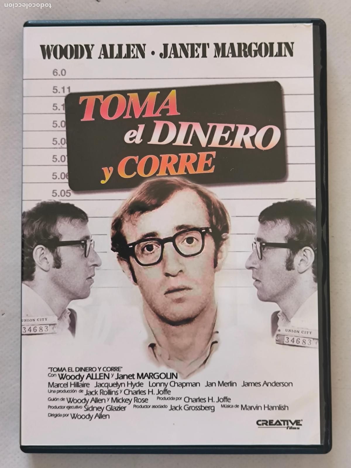 Cine: DVD TOMA EL DINERO Y CORRE - WOODY ALLEN (FQ)