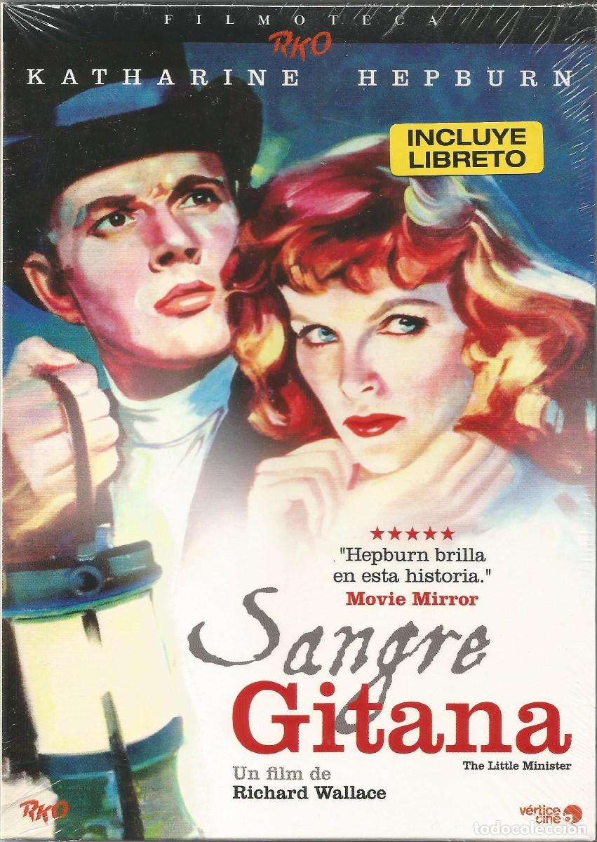 Cine: DVD Sangre Gitana (1934) - Katherine Hepburn John Beal Alan Hale Donald Crisp - Drama - Precintado