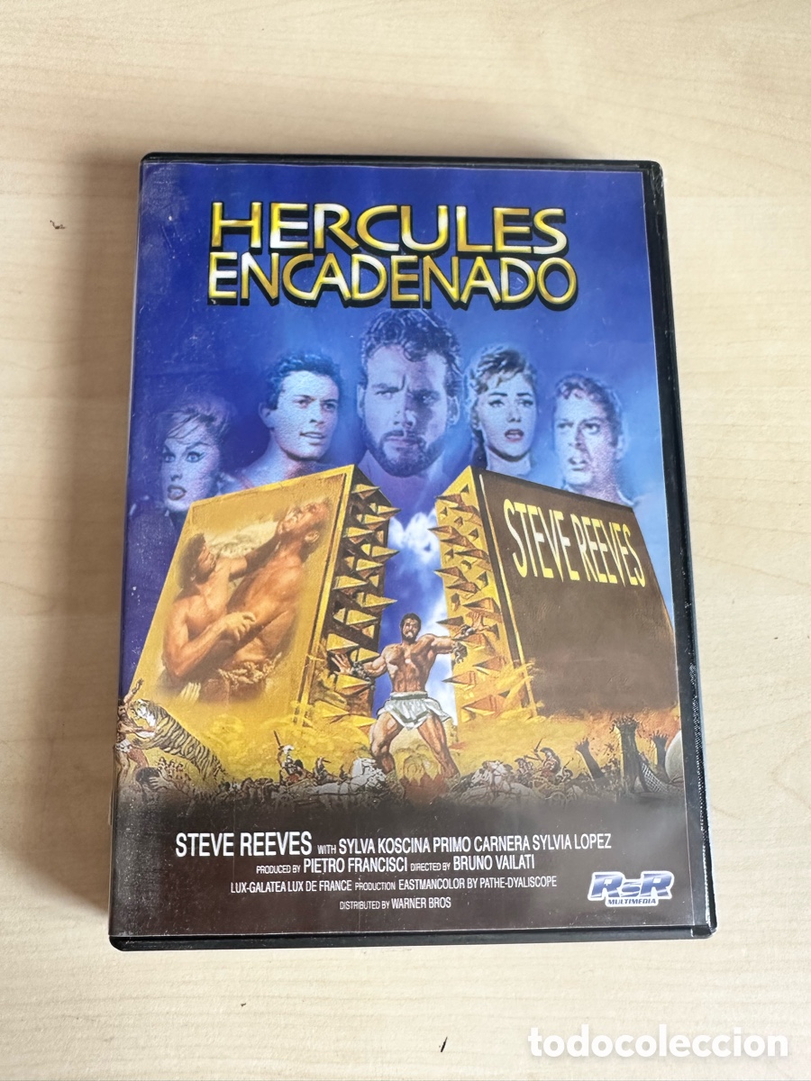 Cinema: RD1 H&eacute;rcules encadenado dvd segunda mano