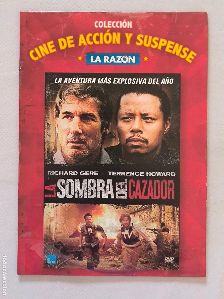Cinema: DVD LA SOMBRA DEL CAZADOR - FUNDA FINA CARTON (5Z)