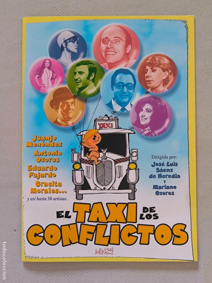 Cine: DVD EL TAXI DE LOS CONFLICTOS - FUNDA FINA CARTON (5Z)