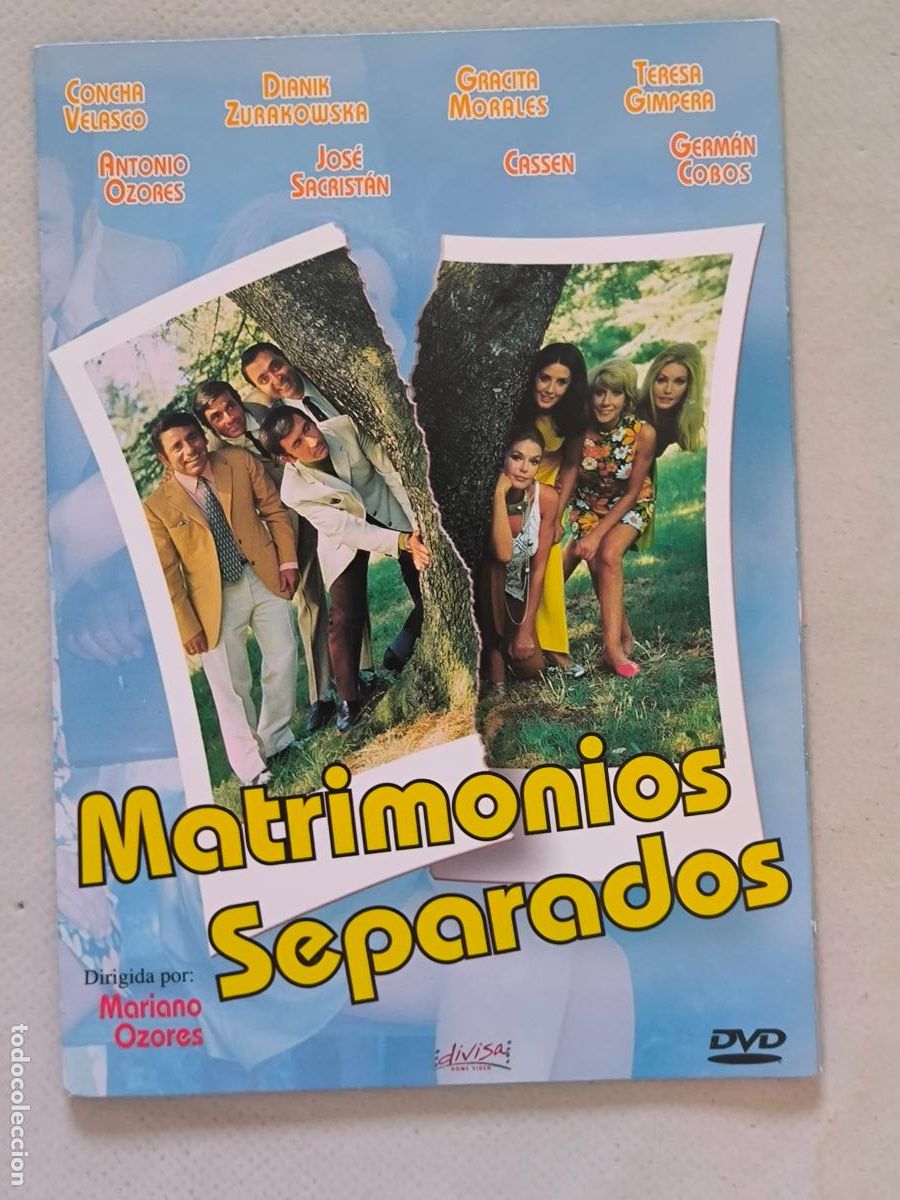 Cine: DVD MATRIMONIOS SEPARADOS - FUNDA FINA CARTON (5Z)