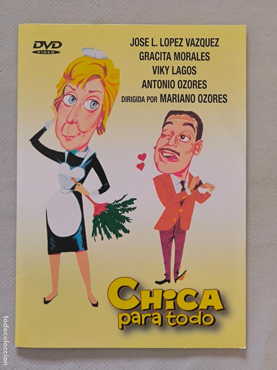Cine: DVD CHICA PARA TODO - FUNDA FINA CARTON (5Z)