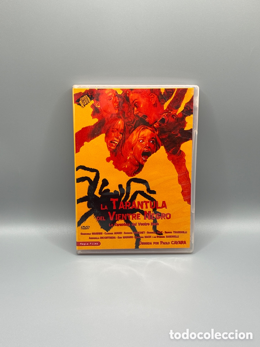Cine: La tar&aacute;ntula del vientre negro DVD