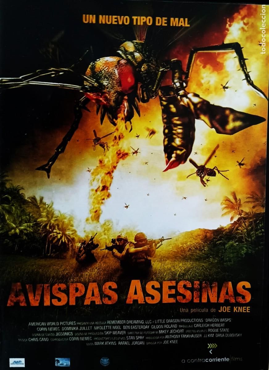 Cine: AVISPAS ASESINAS. CINE EN DVD DE COLECCION.