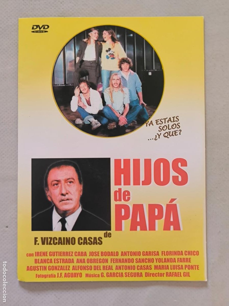 Cine: DVD HIJOS DE PAPA - FUNDA FINA CARTON (5Z)
