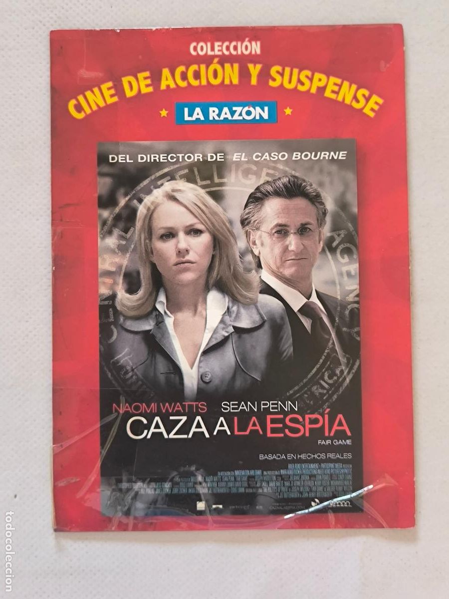 Cine: DVD CAZA A LA ESPIA - FUNDA FINA CARTON (5Z)