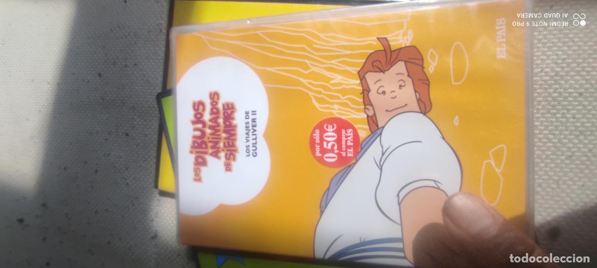 Cine: Los viajes de Gulliver II. Dibujos animados de siempre. Pel&iacute;cula / DVD.