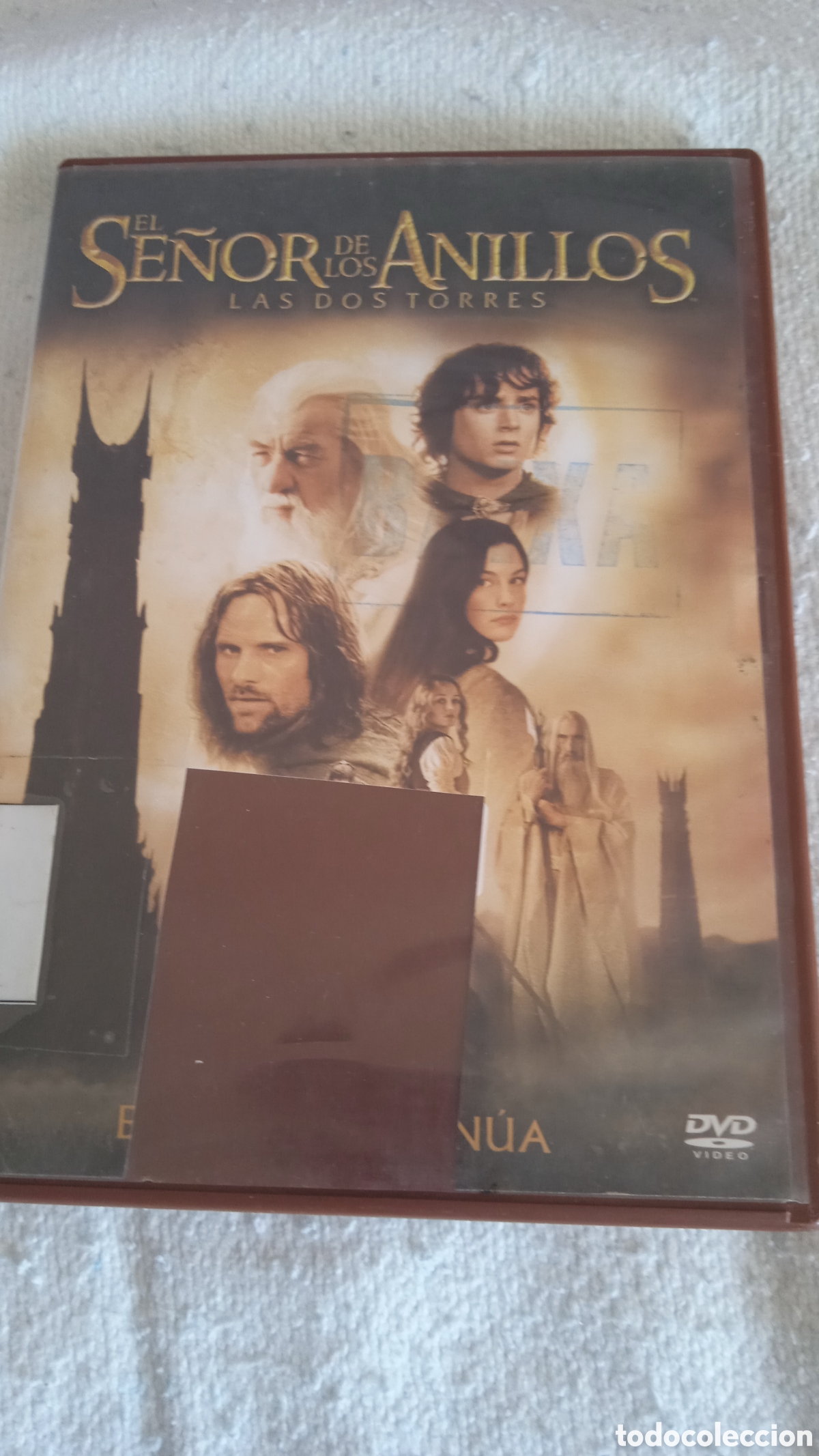 Cine: EL SE&Ntilde;OR DE LOS ANILLOS: LAS DOS TORRES &ndash; DVD Precio: 8 &euro; DVD original de El Se&ntilde;or de los Anillos