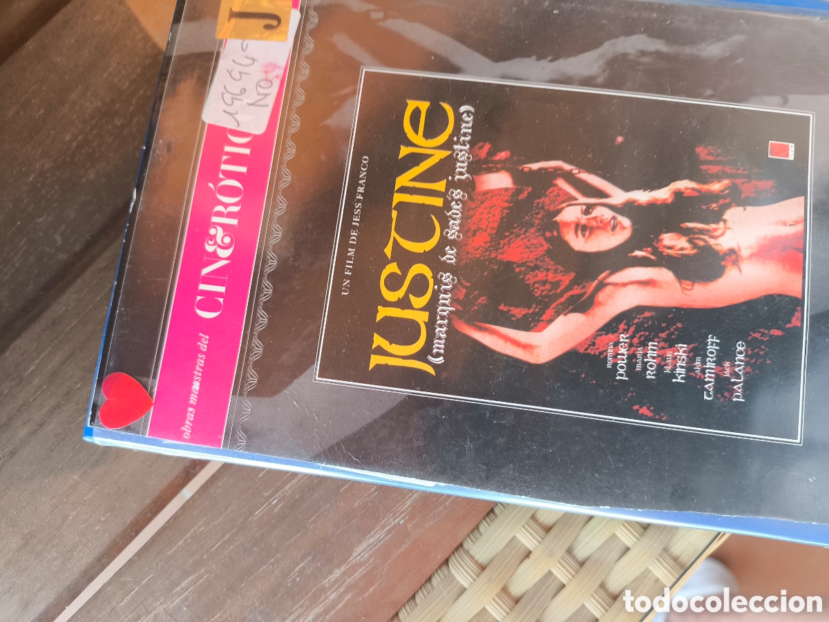 Cine: DVD de justine.lote J.n.480