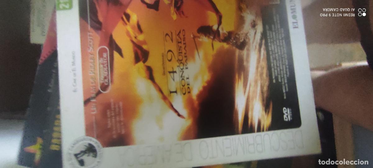 Cine: 1492 la conquista del para&iacute;so. Pel&iacute;cula / DVD.