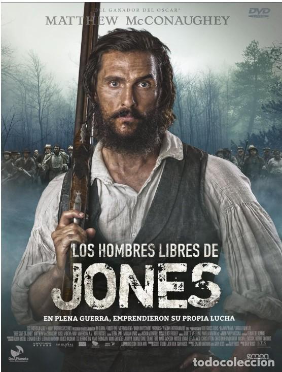 Cine: Los Hombres Libres de Jones DVD Como nuevo