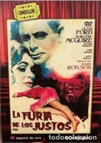 Cine: La Furia De Los Justos - Libreto Inclu&iacute;do DVD Como nuevo