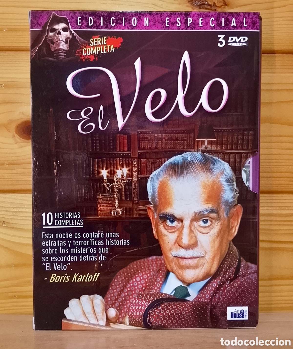 Cine: DVD El Velo de Boris Karloff