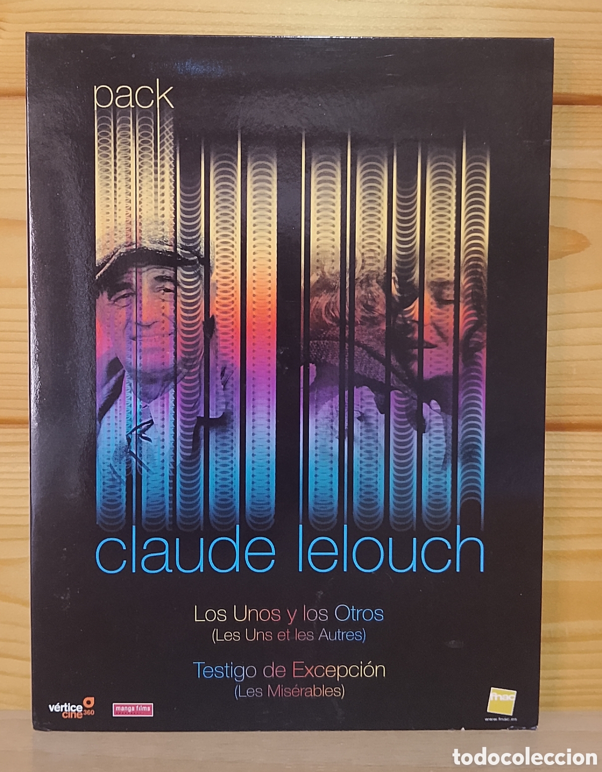 Cine: 2 x DVD Claude Lelouch