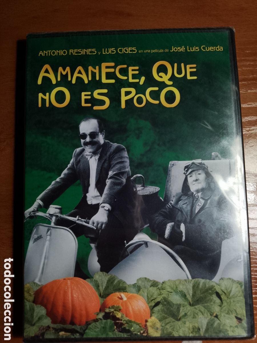 Cine: AMANECE QUE NO ES POCO - JOSE LUIS CUERDA - DVD NUEVO PRECINTADO