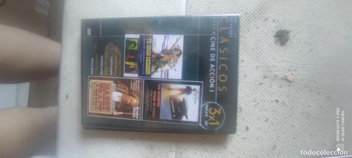 Cine: DVD CINE DE ACCION 3X1 CLASICOS (LOS VALIENTES VISTEN... + YO, GRAN CAZADOR+ HARRY TRACY)