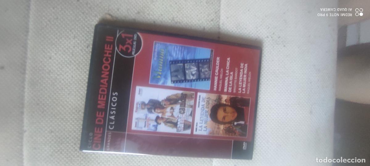 Cine: DVD. CINE DE MEDIANOCHE II. LA LEYENDA DE LA MUJER INDIA. MANINA LA CHICA DE LA ISLA.