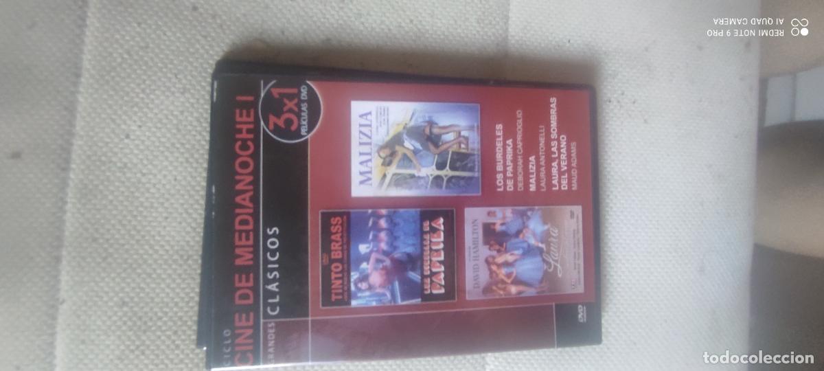 Cine: PACK CINE MEDIANOCHE 1 (MALIZIA + LAURA + LOS BURDELES DE PAPRIKA) - DVD