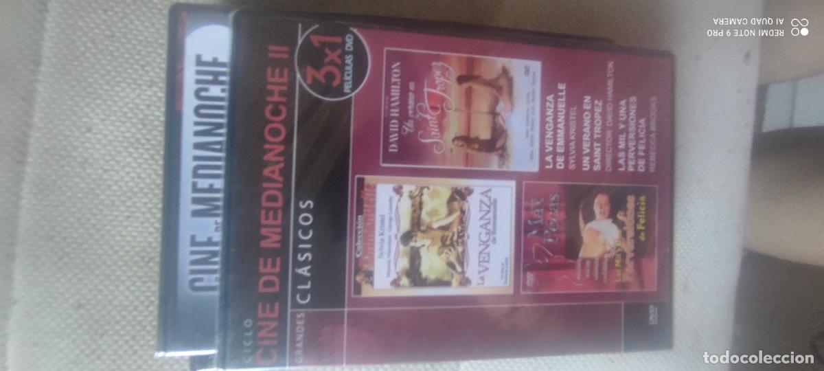 Cine: PACK CINE MEDIANOCHE 2 (LA VENGANZA DE EMMANUELLE, UN VERANO EN SAINT TROPEZ, LAS MIL Y UNA PERSVER