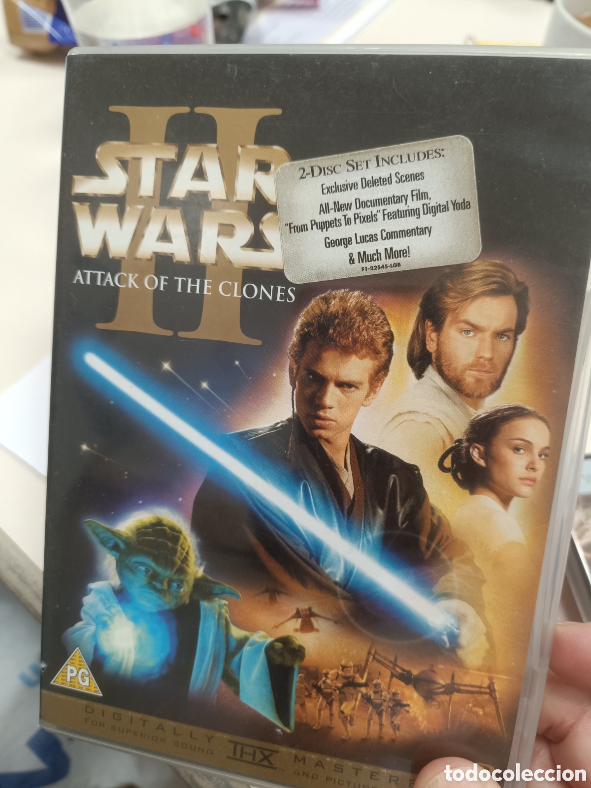 Cine: Star Wars - Attack of the Clones (Audio en ingl&eacute;s con subtitulos en ingl&eacute;s)(2xDVD)
